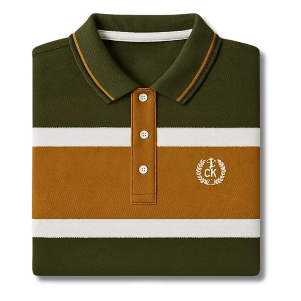Verdant Edge Polo Shirt - Image 2