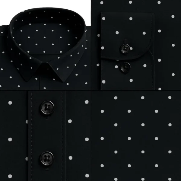 Orbit Noir Cotton Shirt - Image 2