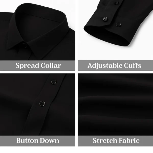 Onyx Formal Cotton Shirt - Image 5