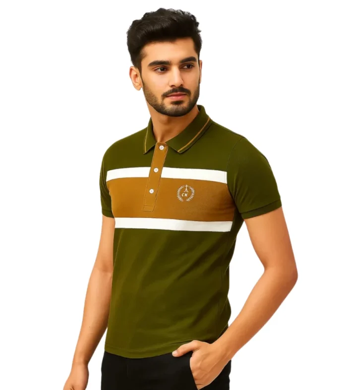 Verdant Edge Polo Shirt