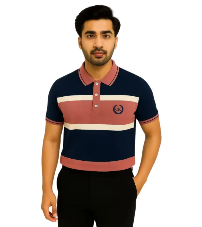 Lilac Crest Polo Shirt