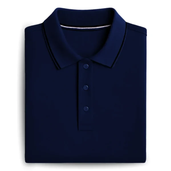 Midnight Blue Polo Shirt - Image 2