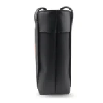 Black Hijab Art Tote Bag artistic hand carry for women, modern handbag design by Nouvaid Center