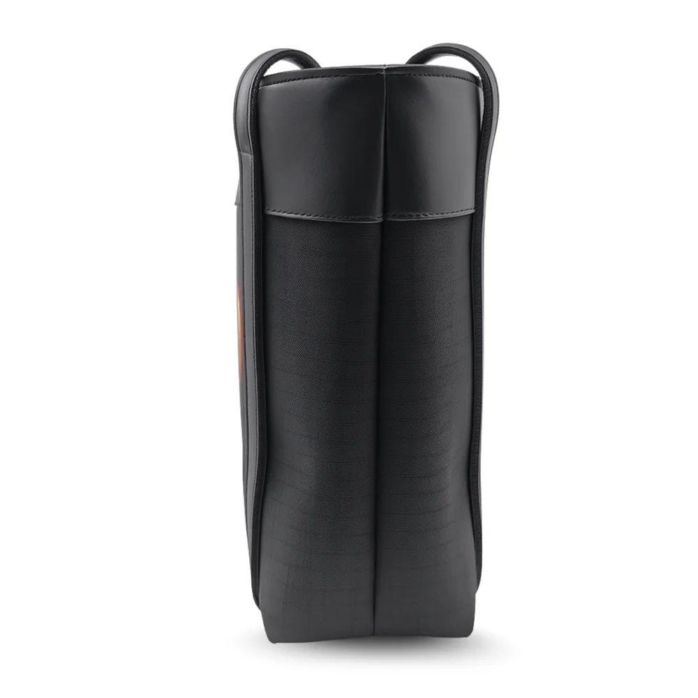 Black Hijab Art Tote Bag artistic hand carry for women, modern handbag design by Nouvaid Center