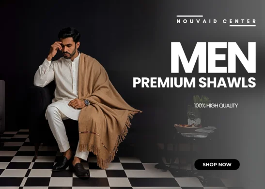 Men premium Shawl by Nouvaid Center