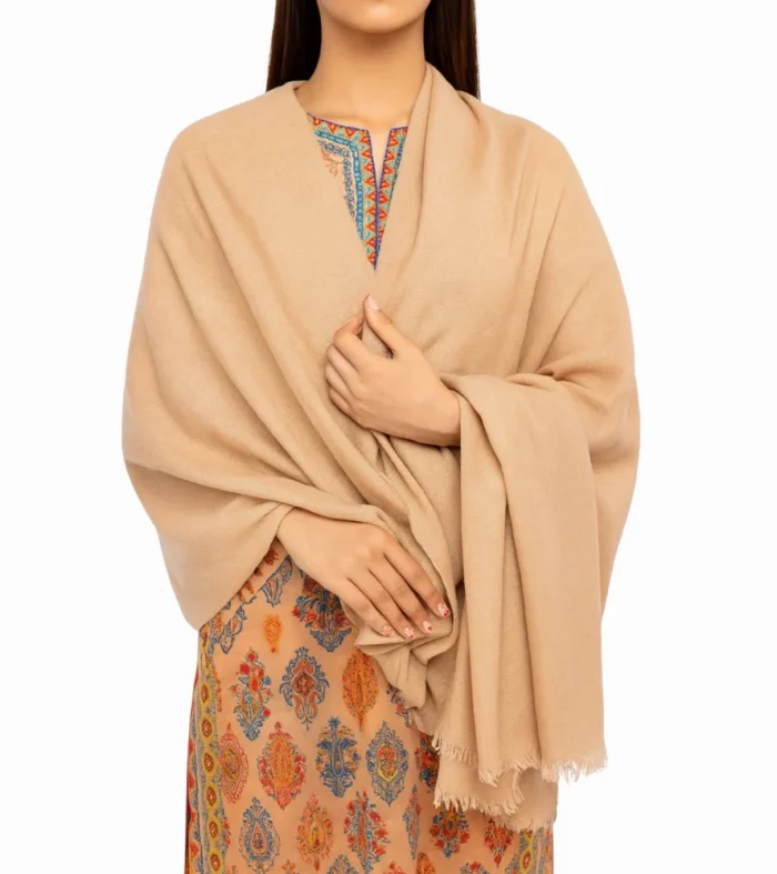Soft sand shawl for women soft breathable everyday pret wear shawl by Nouvaid Center Pakistan