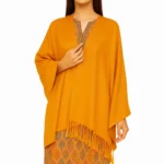 Amber mustard shawl for women soft breathable everyday pret wear shawl by Nouvaid Center Pakistan