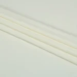 Iconic Off-White Boski wash and wear fabric by Nouvaid Center, Off-White 4 meter suit with buttons and waistband